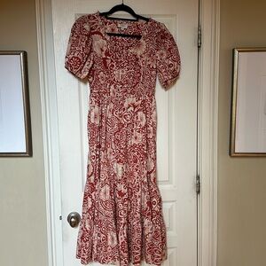 Umgee, long, floral dress, size small